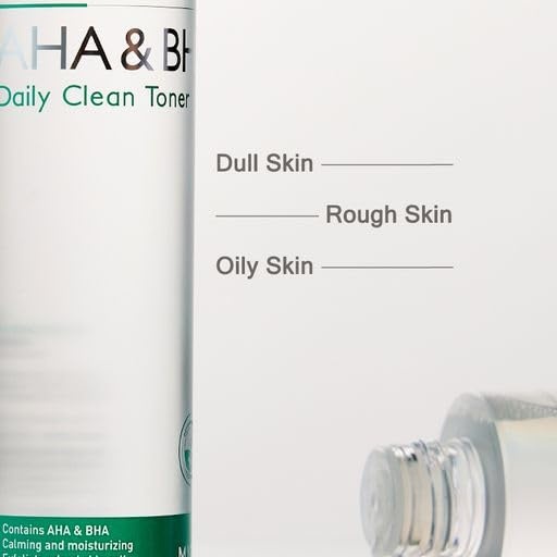 image:imageMIZON AHAampBHA Daily Clean Toner Daily Peeling Smooth Skin Removes Dead Skin Healthy Skin Korean Skincare 507 Fl oz