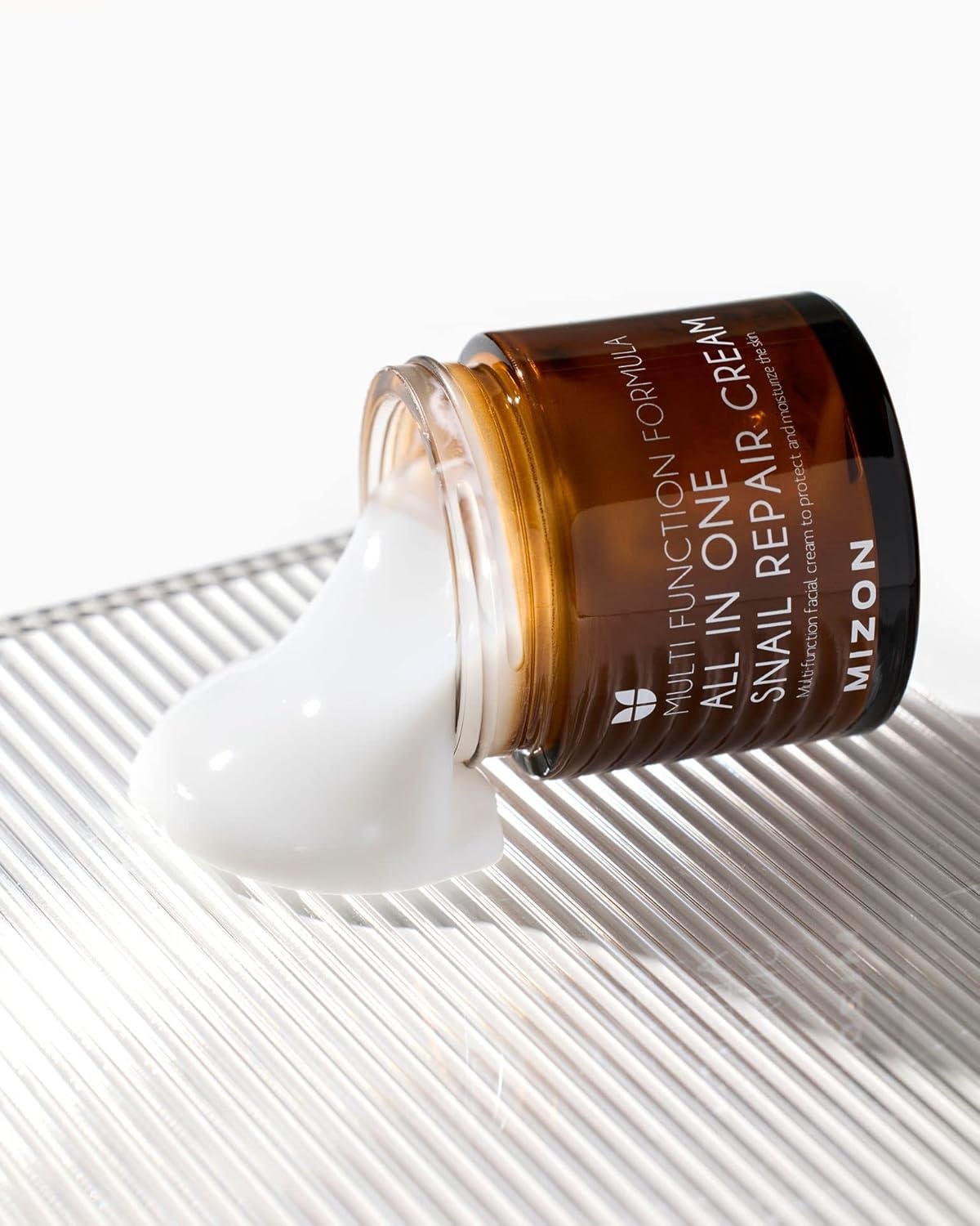 image:imageMIZON All in One Snail Repair Cream and Snail Repair Intensive Ampoule Korean Skincare Set