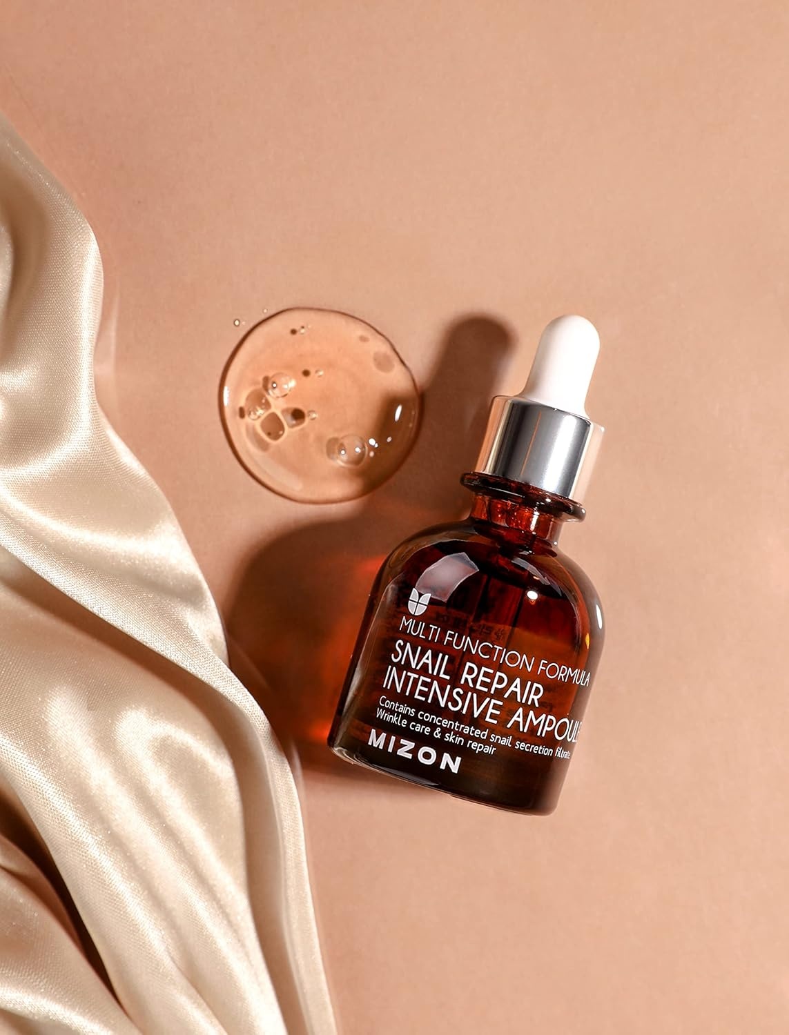 image:imageMIZON All in One Snail Repair Cream and Snail Repair Intensive Ampoule Korean Skincare Set