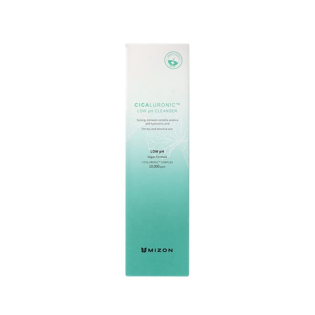 image:imageMIZON Cicaluronic Low pH Cleanser with Centella Asiatica Hyaluronic Acid BHA Sebum Care Blemish Care Dead Skin Cell Removal Korean Skincare 120ml405fl oz4 Fl Oz Pack of 1