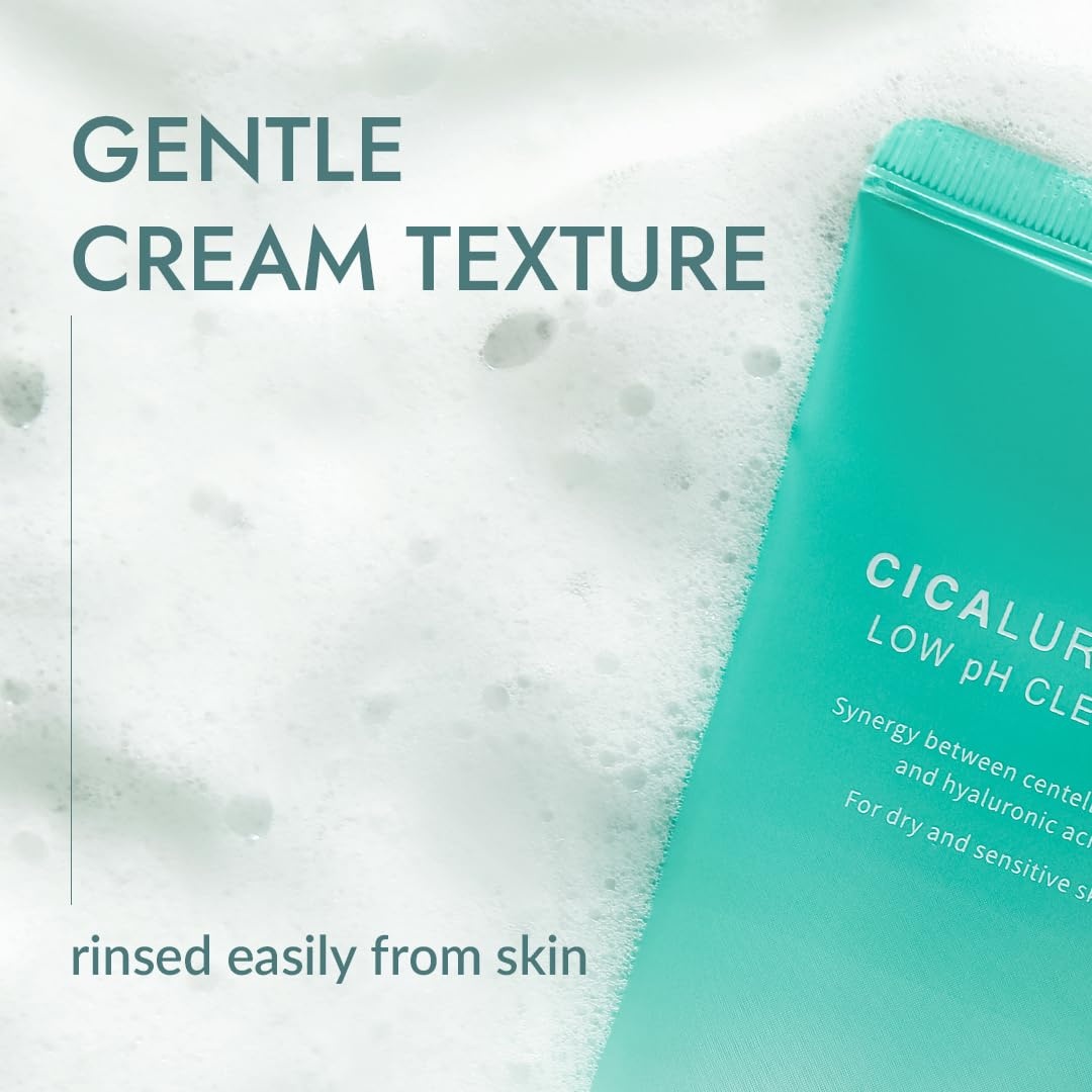 image:imageMIZON Cicaluronic Low pH Cleanser with Centella Asiatica Hyaluronic Acid BHA Sebum Care Blemish Care Dead Skin Cell Removal Korean Skincare 120ml405fl oz4 Fl Oz Pack of 1