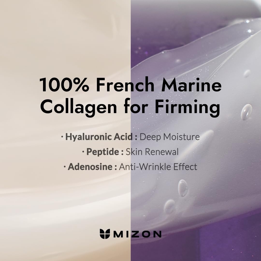 image:imageMIZON Collagen Power Firming Eye Cream Collagen Antiwrinkle elastin booster Moisturizing skin elasticity with Hyaluronic Acid 25ml 084 FL oz085 Fl Oz Pack of 1