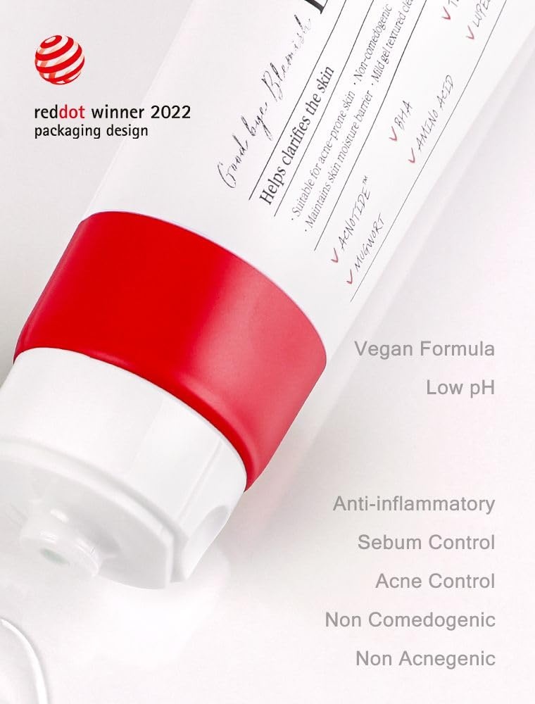 image:imageMIZON Good Bye Blemish Low pH Cleanser Cleanser for troubled skin Acne Treatment Breakout Treatment Korean Skincare Acne Spot Treatment Soothing for sensitive skin100ml 338 fl oz