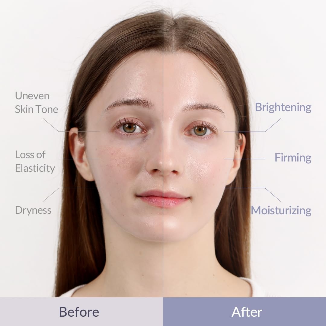 image:imageMIZON Hyalugen Pearl Jelly Face Mask 5 Pack with Collagen amp Hyaluronic Acid Korean Beauty Full Face Sheet Mask Glowy Pearl Finish