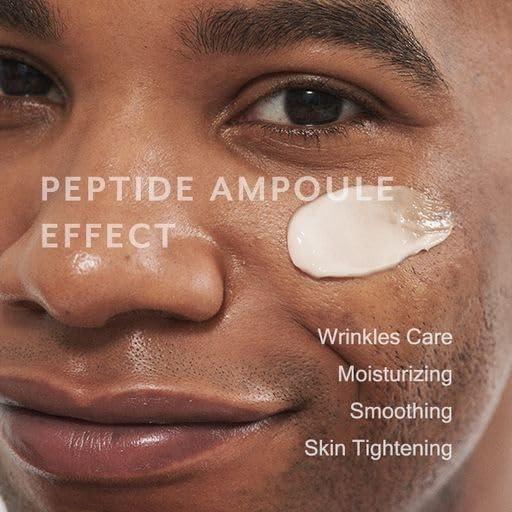 image:imageMIZON Peptide Ampoule Face Cream with Adenosine Lavander Oil Fine Line Treatment Moisturizing Elastin Boost Korean Skincare 169 fl ozPeptide