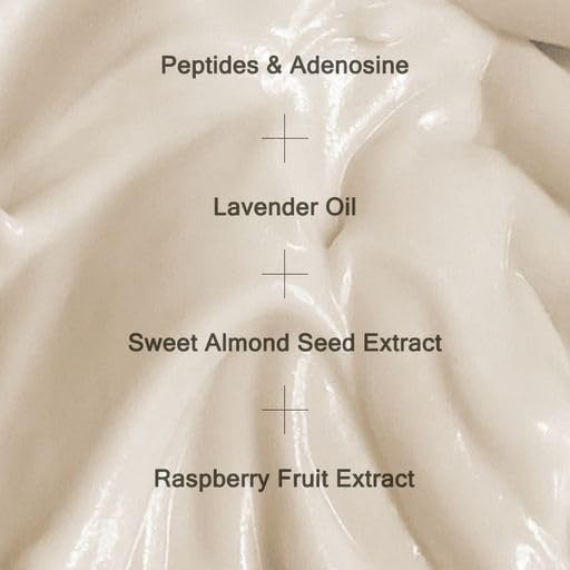 image:imageMIZON Peptide Ampoule Face Cream with Adenosine Lavander Oil Fine Line Treatment Moisturizing Elastin Boost Korean Skincare 169 fl ozPeptide