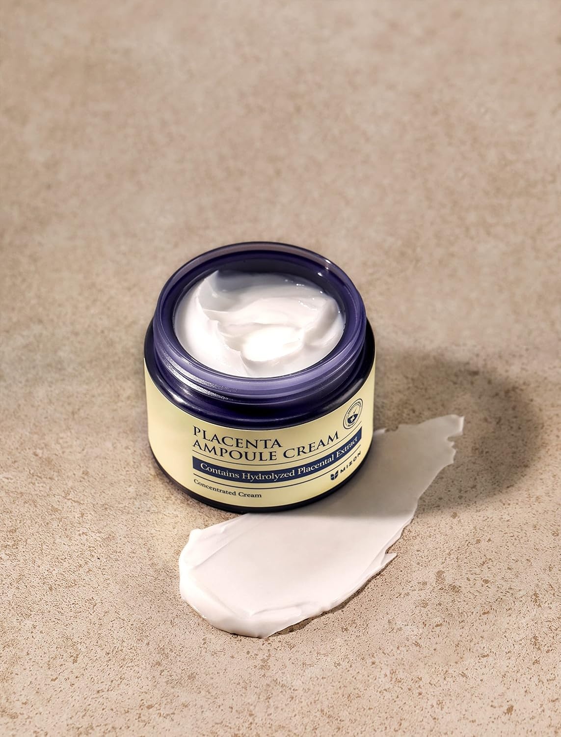 image:imageMIZON Placenta Ampoule Cream with Lavander Oil Niacinamide Adenosine Free of Parabens Korean Skincare 169 fl oz