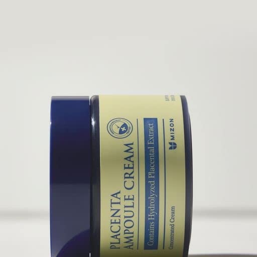 image:imageMIZON Placenta Ampoule Cream with Lavander Oil Niacinamide Adenosine Free of Parabens Korean Skincare 169 fl oz