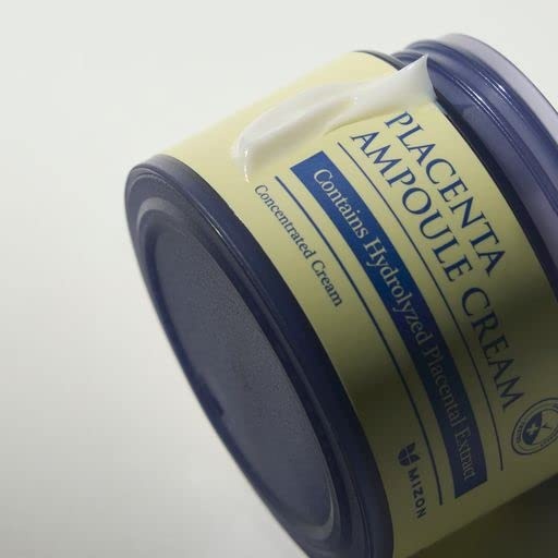 image:imageMIZON Placenta Ampoule Cream with Lavander Oil Niacinamide Adenosine Free of Parabens Korean Skincare 169 fl oz