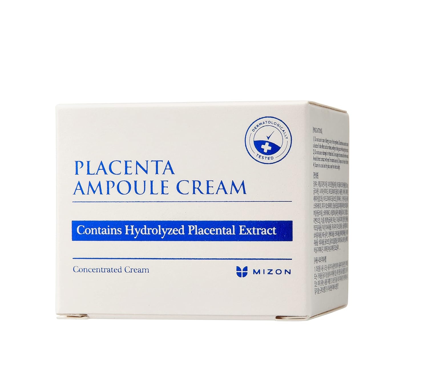 image:imageMIZON Placenta Ampoule Cream with Lavander Oil Niacinamide Adenosine Free of Parabens Korean Skincare 169 fl oz