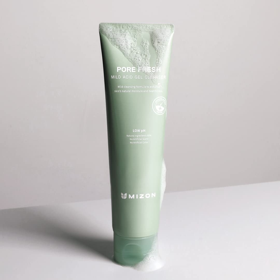 image:imageMIZON Pore Fresh Mild Acid Gel Cleanser Facial Cleanser Natural Ingredients Refreshing Gel Formula Exfoliate Moisturize New Package 507 fl oz