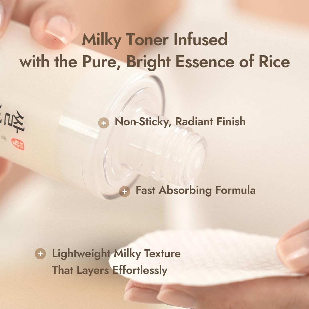 image:imageMIZON Rice Water Milky Glow Toner Glowy Skin and Hydrating Face Moisturizer with PDRN Niacinamide Ceramides and Squalane Milky Rice Toner for Glass Skin and Radiant Complexion 507 fl oz