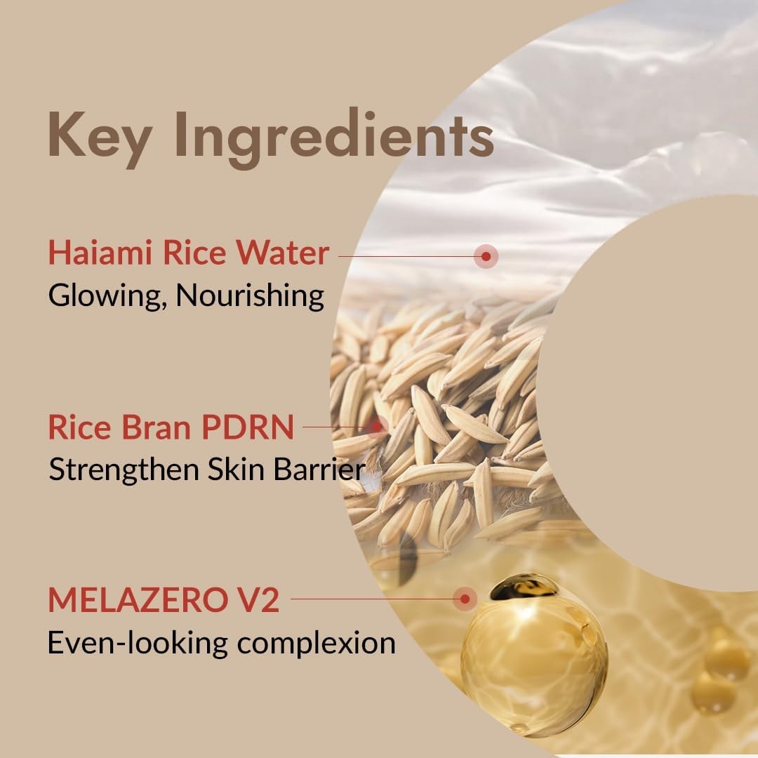 image:imageMIZON Rice Water Milky Glow Toner Glowy Skin and Hydrating Face Moisturizer with PDRN Niacinamide Ceramides and Squalane Milky Rice Toner for Glass Skin and Radiant Complexion 507 fl oz