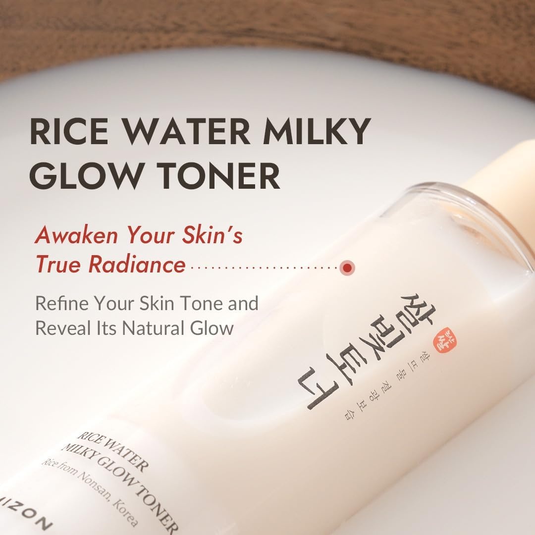 image:imageMIZON Rice Water Milky Glow Toner Glowy Skin and Hydrating Face Moisturizer with PDRN Niacinamide Ceramides and Squalane Milky Rice Toner for Glass Skin and Radiant Complexion 507 fl oz