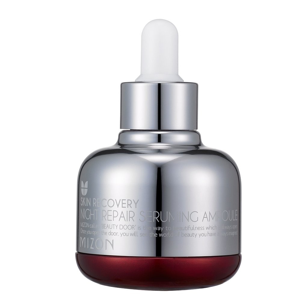 image:imageMIZON Skin Recovery Night Repair Seruming Ampoule Antioxidant Antiaging Rejuvenate Skin Korean Skincare 30 ml 101 FL oz