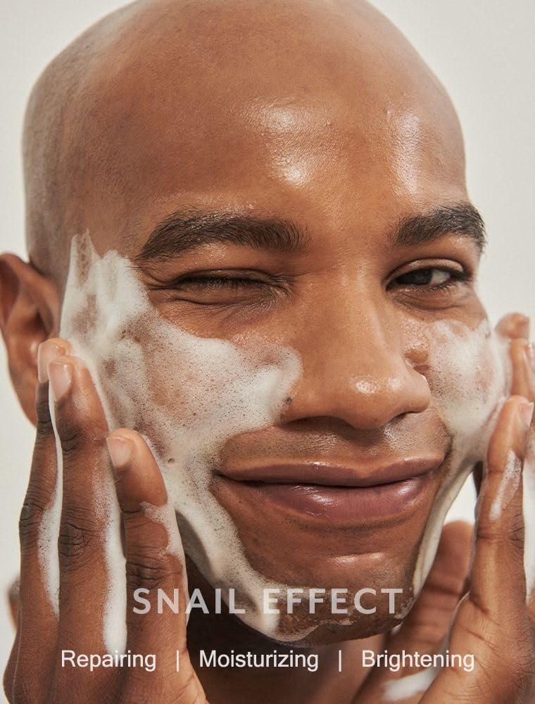 image:imageMIZON Snail Line Set Korean Snail Skincare Essentials Set Mini Sized Snail Foam Cleanser Toner Essence and All in One Facial Cream to Improve Skin Tone Fine Wrinkles Smooth Moisturize