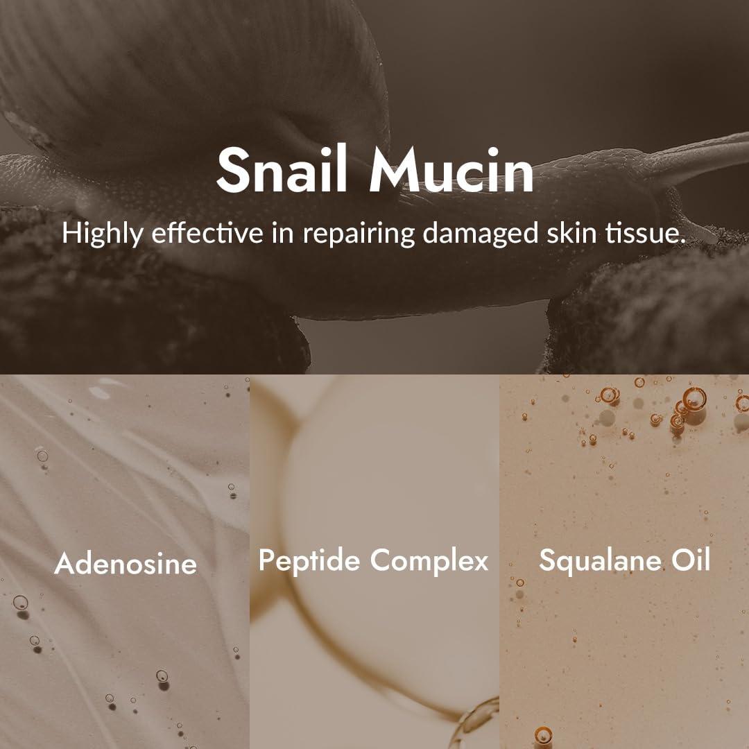 image:imageMIZON Snail Line Snail Repair Eye Cream natural treatment wrinkle treatment fine line hydrating healthy skin Korean skincare 084 oz05 Ounce Pack of 1