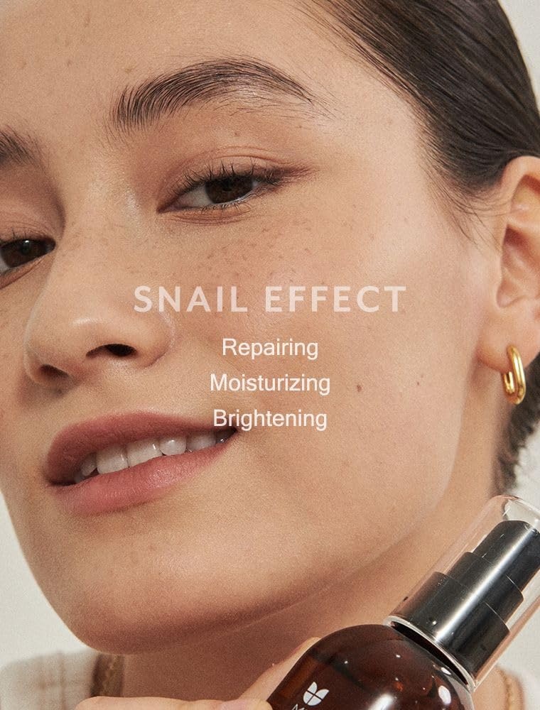 image:imageMIZON Snail Repair Intensive Essence with Snail Mucin Adenosine Hyaluronic Acid Centella Asiatica for Face Improves Fine Lines Treatment Smooth Skin Korean Skincare 338 fl oz