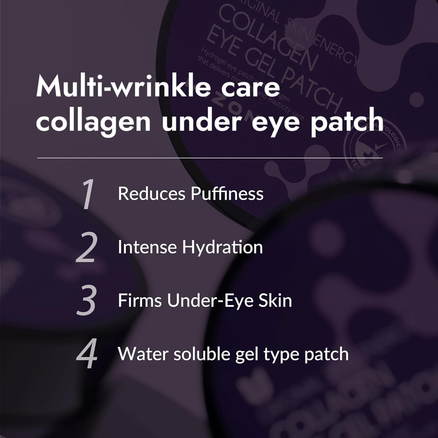 image:imageMIZON Under Eye Patches for Puffy Eyes amp Dark Circles 24K Gold amp Snail Mucin 60 Pcs AntiWrinkle Collagen amp Peptide Formula Moisturizing Korean Eye Mask for ElasticityCollagen