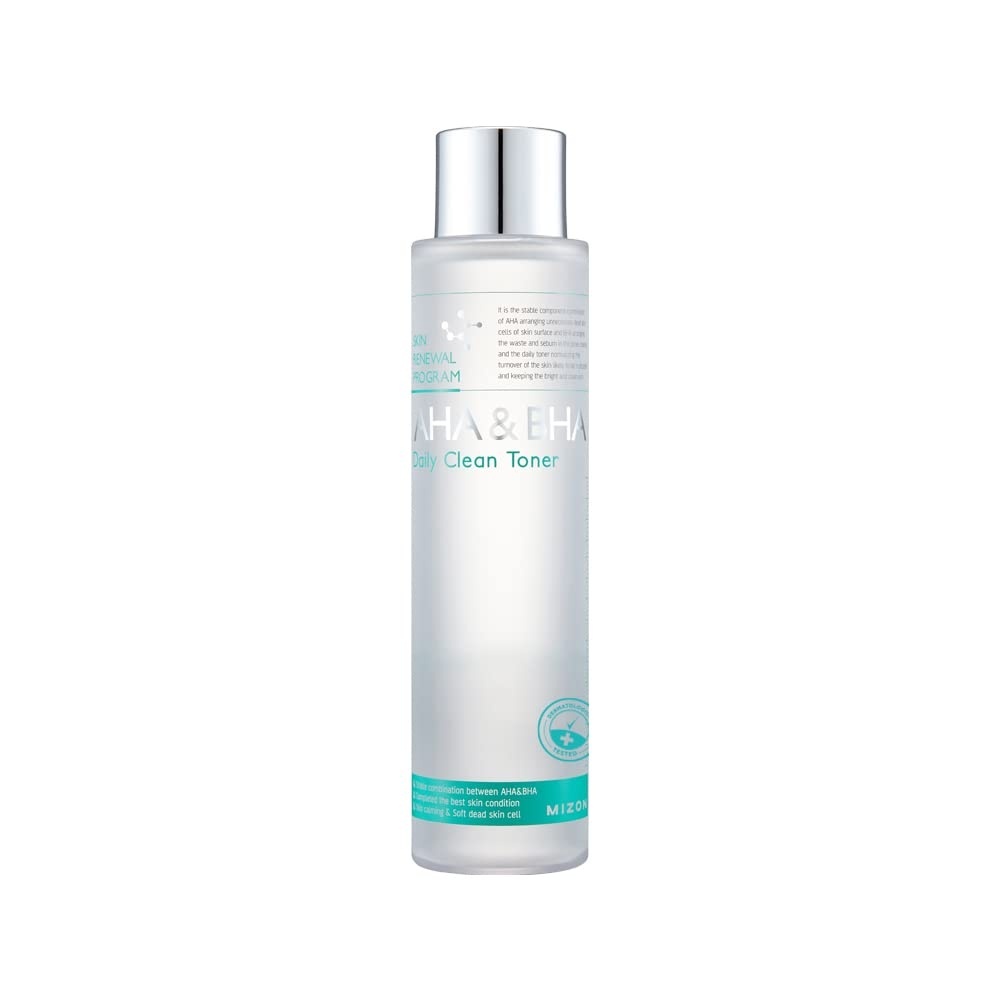image:imageMIZON AHAampBHA Daily Clean Toner Daily Peeling Smooth Skin Removes Dead Skin Healthy Skin Korean Skincare 507 Fl oz