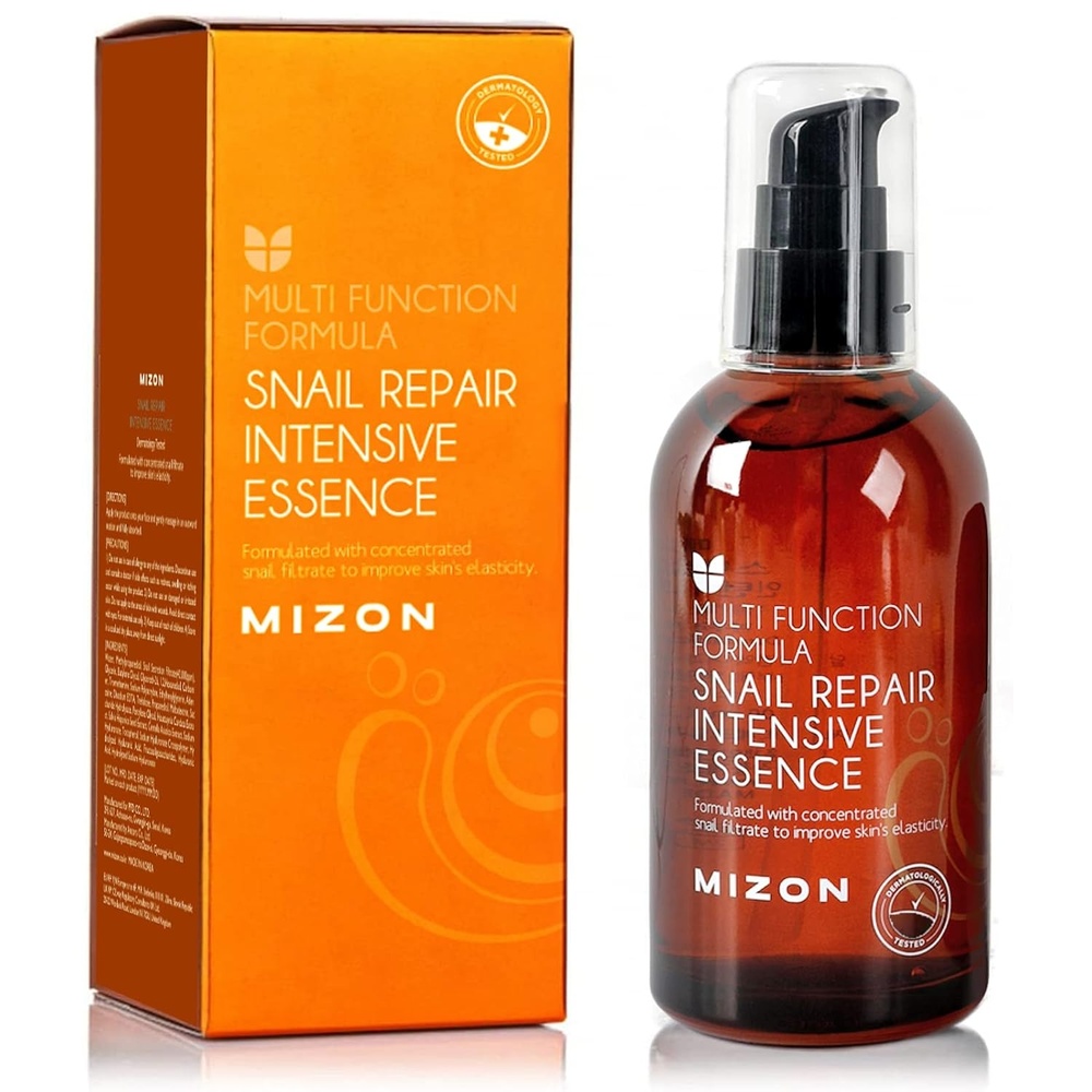 image:imageMIZON Snail Repair Intensive Essence with Snail Mucin Adenosine Hyaluronic Acid Centella Asiatica for Face Improves Fine Lines Treatment Smooth Skin Korean Skincare 338 fl oz
