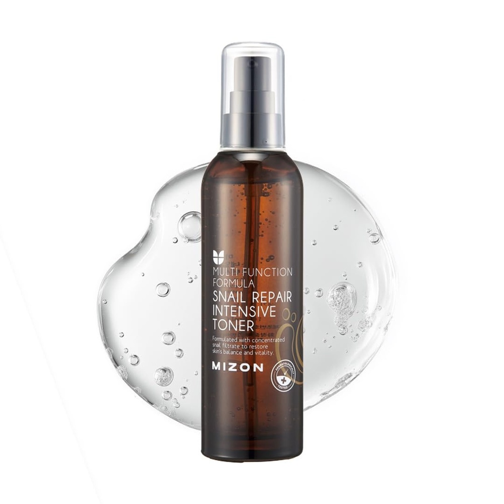 image:imageMIZON Snail Repair Intensive Toner with Snail Mucin Hyaluronic Acid Adenosine Centella Asiatica Moisturizer Fine Line Treatment Safe Formula Korean Skincare 338 fl oz