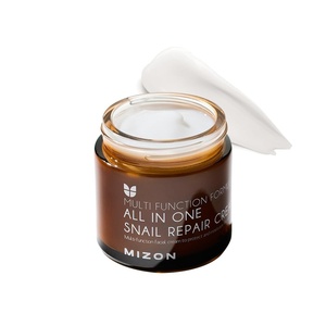 image:imageMIZON AllinOne Snail Repair Cream  Korean Face Moisturizer with Snail Mucin 12 Natural Extracts Hydrating amp Nourishing Cream for Fine Lines Wrinkles amp Blemish Care  Big Size406 fl oz253 Fl Oz Pack of 1