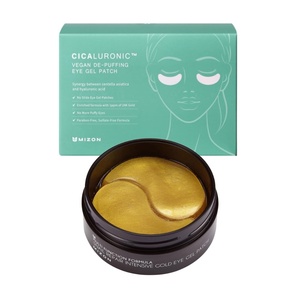 image:imageMIZON Snail Gold Eye Gel Patches  Cicaluronic Vegan Depuffing Eye Patches Intensive eye skincare antiwrinkle depuffing refreshing soothing hydrating