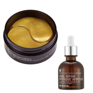 image:imageMIZON Snail Gold Eye Gel Patches  Snail Repair Intensive Ampoule Moisturizing antiaging skin regeneration Reduces Puffiness Dark Circles treatment
