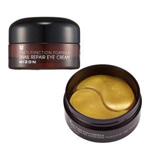 image:imageMIZON Snail Gold Eye Gel Patches amp Snail Repair Eye Cream Total eye care Bright Younglooking eyes Moisturizing Antiwrinkle