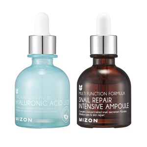 image:imageMIZON Snail Intensive Ampoule  Hyaluronic Acid 100 Korean Skincare Wrinkle Care Moisture Skin Booster