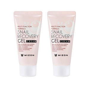image:imageMIZON Snail Recovery Gel Cream Wrinkle Care Skin Elasticity Moisture FragranceFree ParabenFree 45ml 152 fl oz15 Fl Oz Pack of 2