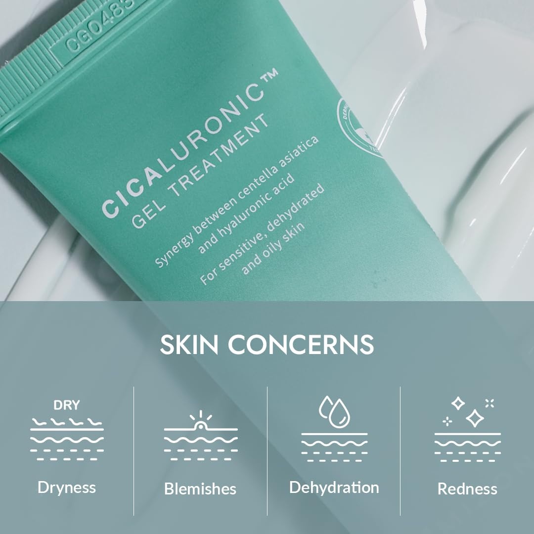 image:imageMIZON Cicaluronic GEL Treatment with Centella Asiatica Hyaluronic Acid Vitamin B5 86 Natural Ingredients Mositurizing Soothing Korean Skincare 50ml169fl oz