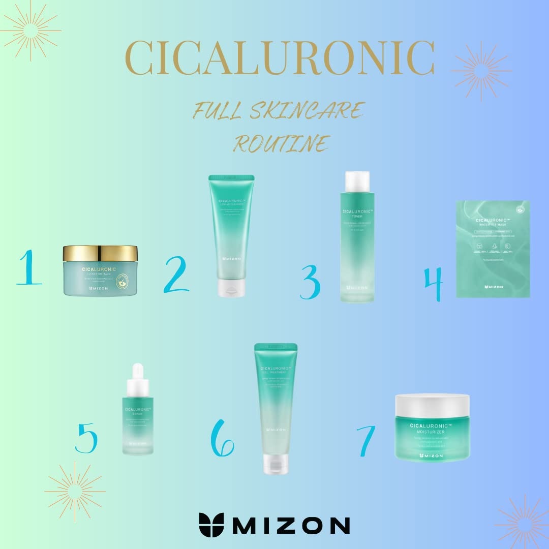 image:imageMIZON Cicaluronic MOISTURIZER Centella Asiatica and Hyaluronic Acid Shea Butter Rich moisturizer Soothing Hydrating Korean Skincare 169 fl oz50ml