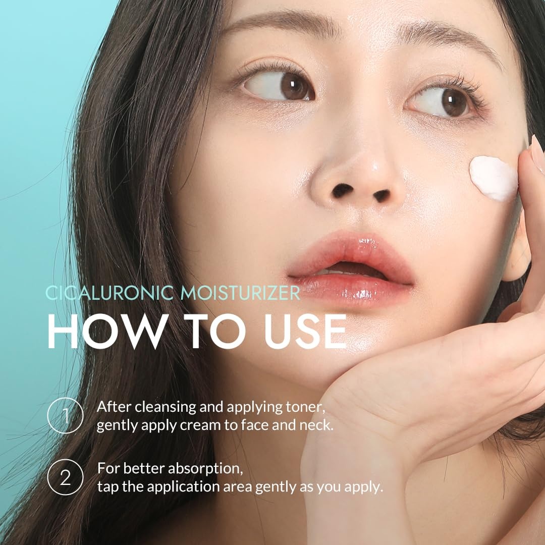 image:imageMIZON Cicaluronic MOISTURIZER Centella Asiatica and Hyaluronic Acid Shea Butter Rich moisturizer Soothing Hydrating Korean Skincare 169 fl oz50ml