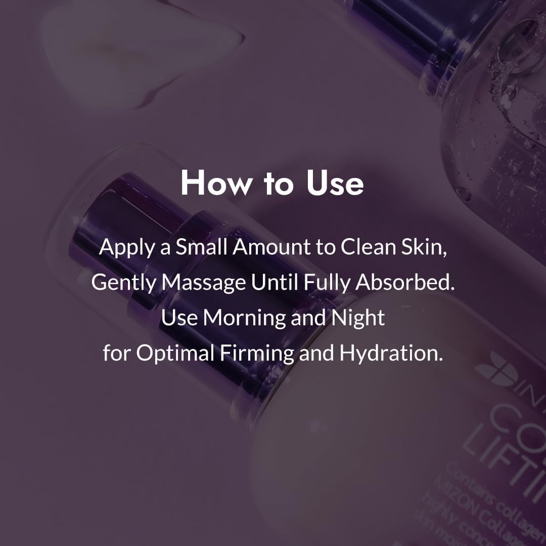 image:imageMIZON Collagen Power Lifting Emulsion Marine Collagen with Adenosine and Peptides for High Elasticity Fine Lines Treatment Deep Hydration Face Moisturizer 120 ml 406 fl oz406 Fl Oz Pack of 1