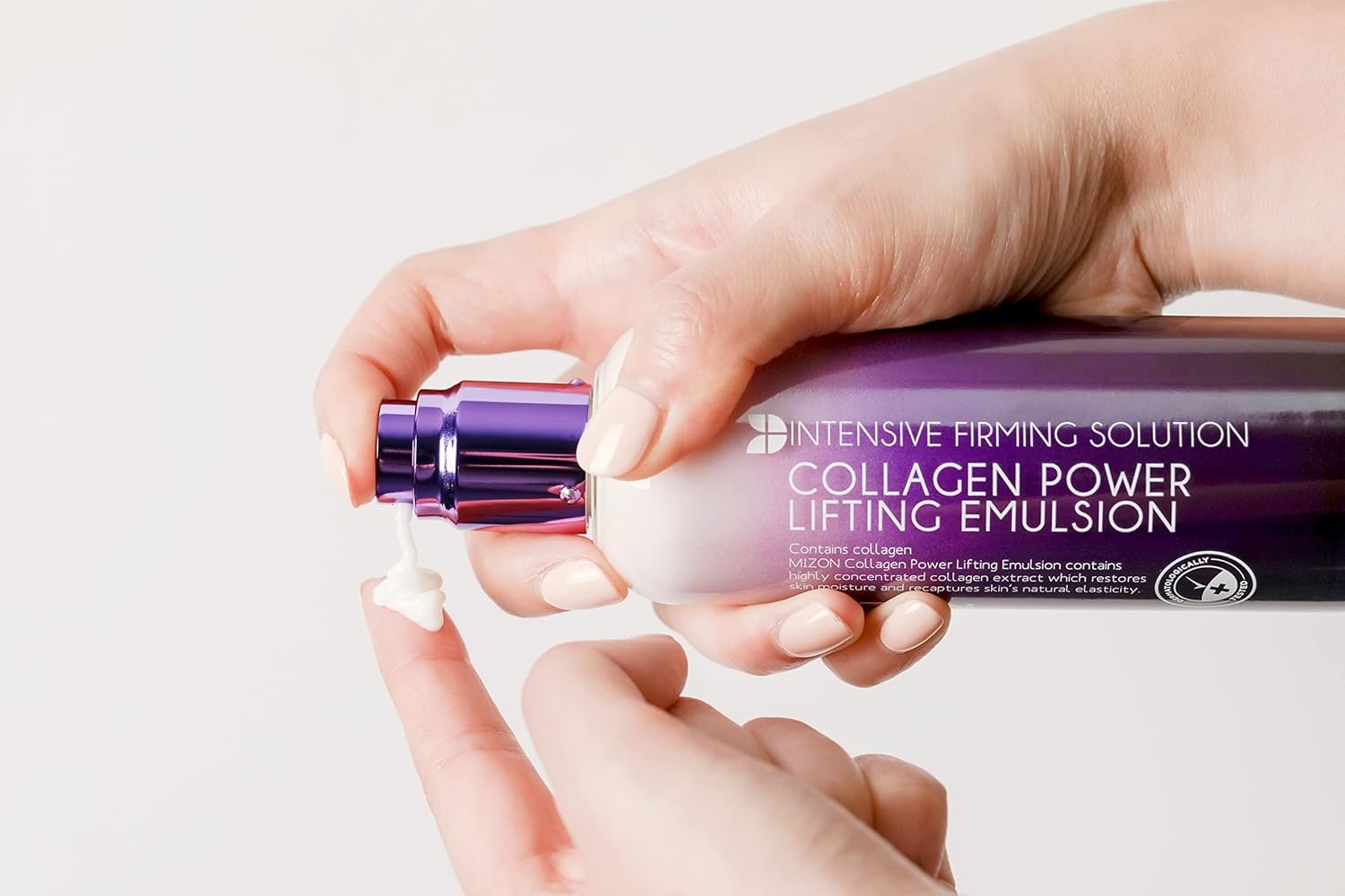 image:imageMIZON Collagen Power Lifting Emulsion Marine Collagen with Adenosine and Peptides for High Elasticity Fine Lines Treatment Deep Hydration Face Moisturizer 120 ml 406 fl oz406 Fl Oz Pack of 1