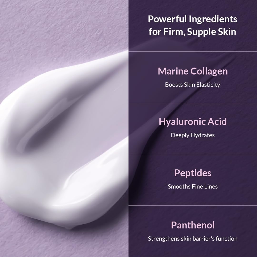 image:imageMIZON Collagen Power Lifting Emulsion Marine Collagen with Adenosine and Peptides for High Elasticity Fine Lines Treatment Deep Hydration Face Moisturizer 120 ml 406 fl oz406 Fl Oz Pack of 1
