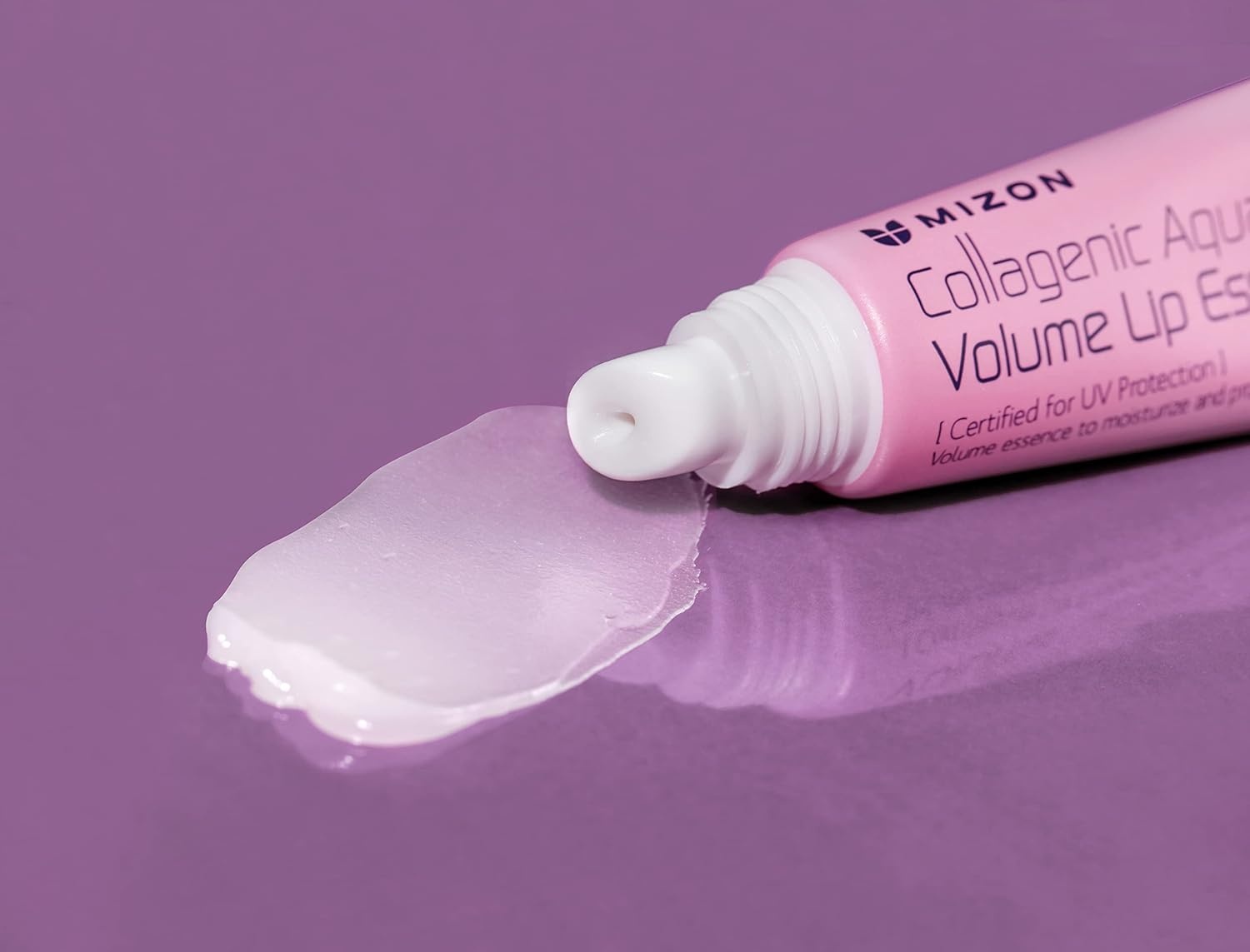 image:imageMIZON Collagenic Aqua Volume Lip Essence Treatment with Collagen Korean Lip Balm Moisturizing Soothing UV Protection No Fragrance035 Oz