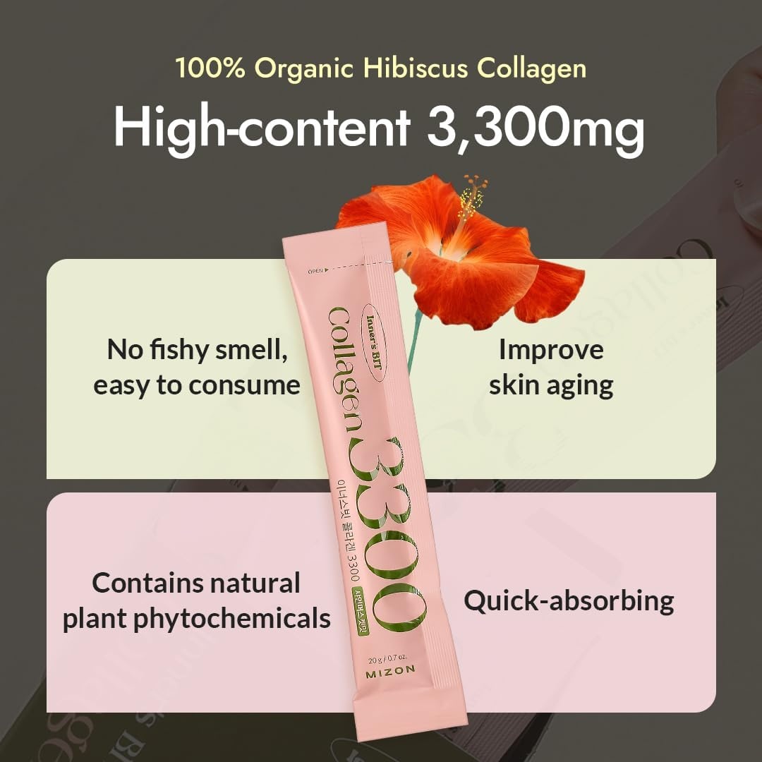 image:imageMIZON INNERSBIT Collagen Jelly 330014 Sticks Vegan Korean Jelly Stick Snack with Vitamin C Hyaluronic Acid Biotin amp Glutathion for Skin Halal Certified2 Pack