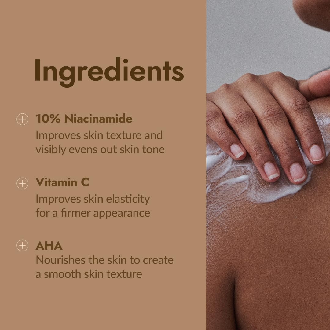image:imageMIZON Niacinamide Smoothing Body Lotion AHA Vitamin C Hyaluronic Acid Smooth Korean Glowy skin Mild Exfoliation 300ml 1014 FL oz