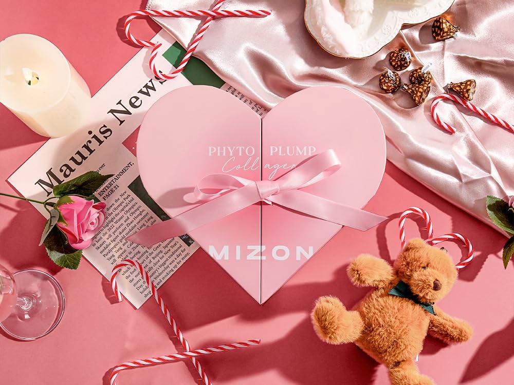 image:imageMIZON Special Edition Gift Set Phyto Collagen Line Toner 507oz Serum 101oz Day Cream 169oz Vegan Collagen Skincare Set Vegan Kit