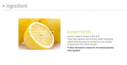 image:imageMIZON Vita Lemon Peeling Gel Lemon Peel Oil and Sparkling Water Skin Tightening Moisturizing Skin Vitality Removes Dead Skin Cells Exfoliating Gel 150g 53 Oz