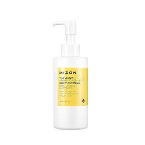 image:imageMIZON Vita Lemon Peeling Gel Lemon Peel Oil and Sparkling Water Skin Tightening Moisturizing Skin Vitality Removes Dead Skin Cells Exfoliating Gel 150g 53 Oz